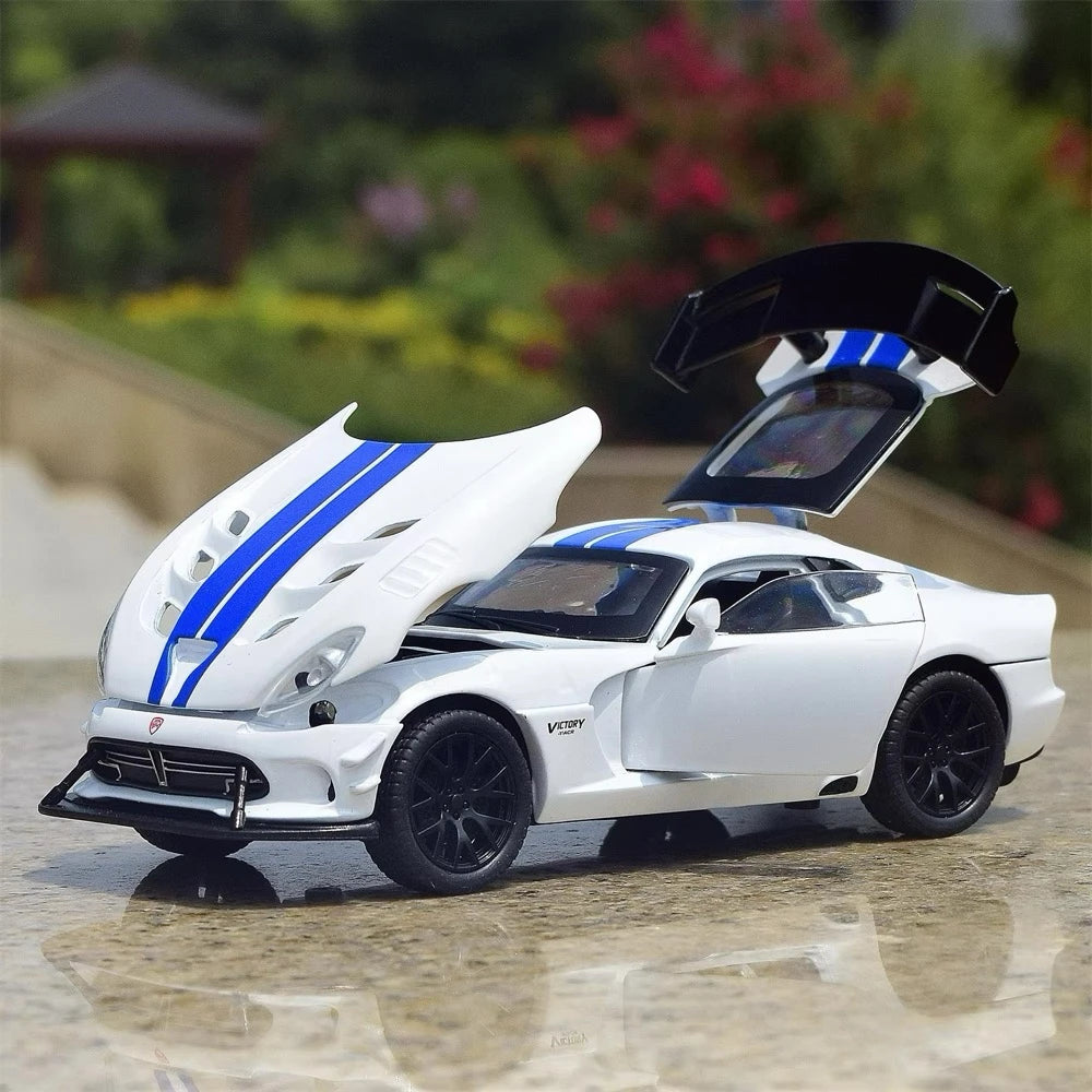 [TOY] 1:32 Dodge 2016 Viper ACR White Model Car Die-Cast