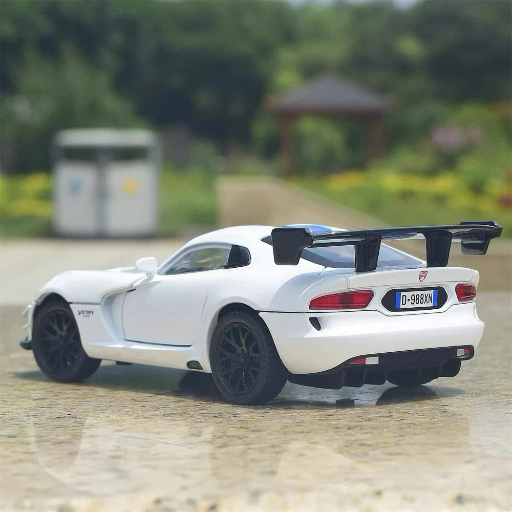 [TOY] 1:32 Dodge 2016 Viper ACR White Model Car Die-Cast