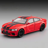 [TOY] 1:32 Dodge 2020 Charger SRT Hellcat svart modellbil Die-Cast