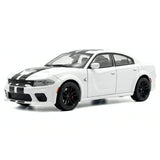 [TOY] 1:32 Dodge 2020 Charger SRT Hellcat vit modellbil Die-Cast