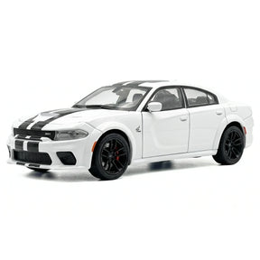 [TOY] 1:32 Dodge 2020 Charger SRT Hellcat vit modellbil Die-Cast