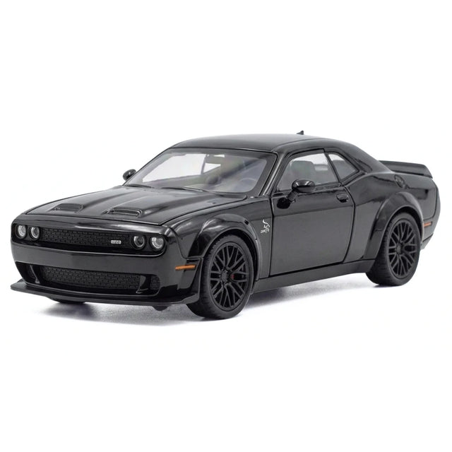 [TOY] 1:32 Dodge 2021 SRT Hellcat musta pienoismalli Die-Cast
