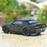 [TOY] 1:32 Dodge 2021 SRT Hellcat musta pienoismalli Die-Cast