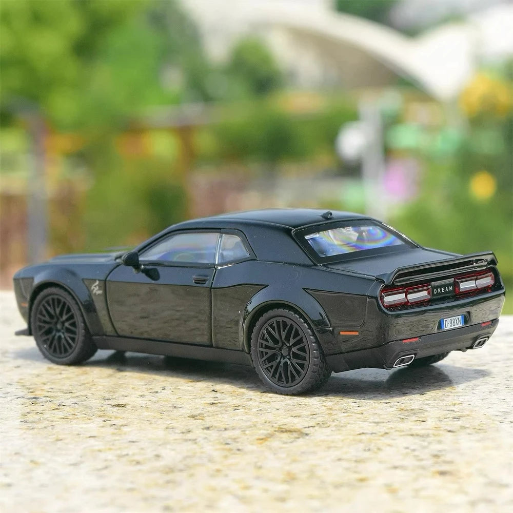 [TOY] 1:32 Dodge 2021 SRT Hellcat Black Model Car Die-Cast