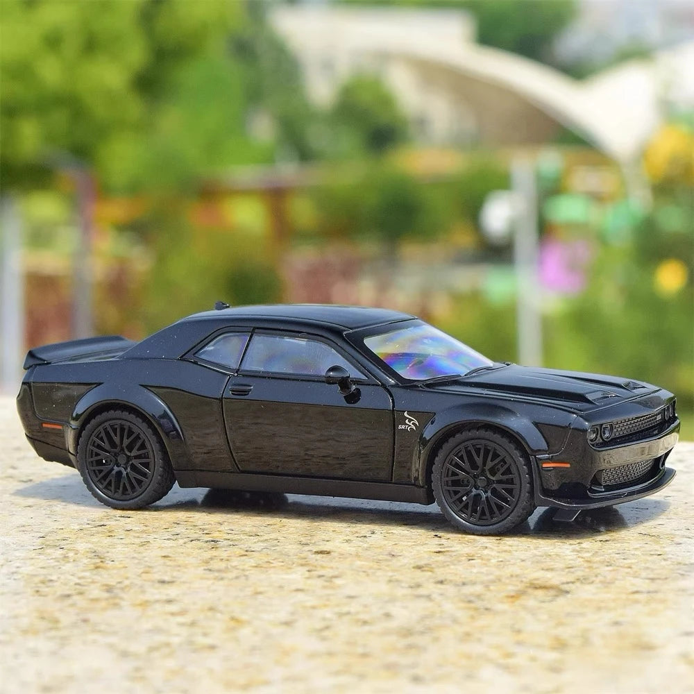 [TOY] 1:32 Dodge 2021 SRT Hellcat Black Model Car Die-Cast