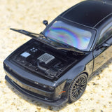 [TOY] 1:32 Dodge 2021 SRT Hellcat musta pienoismalli Die-Cast