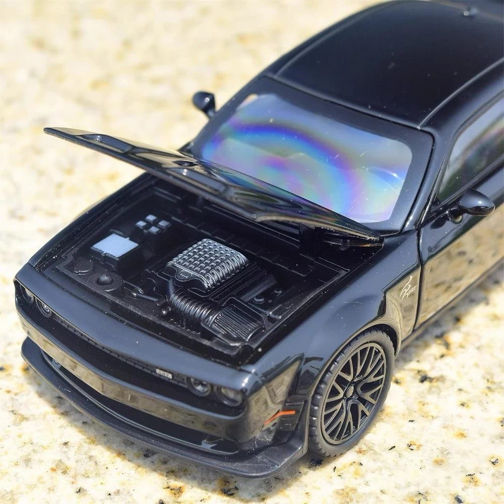 [TOY] 1:32 Dodge 2021 SRT Hellcat Black Model Car Die-Cast