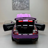 [TOY] 1:32 Dodge 2021 SRT Hellcat metallic lila modellbil Die-Cast
