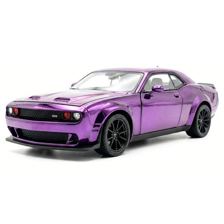 [TOY] 1:32 Dodge 2021 SRT Hellcat metallic lila modellbil Die-Cast