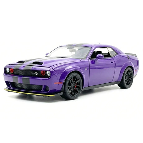 [TOY] 1:32 Dodge 2021 SRT Hellcat lila modellbil Die-Cast