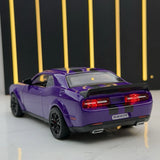 [TOY] 1:32 Dodge 2021 SRT Hellcat lila modellbil Die-Cast