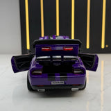 [TOY] 1:32 Dodge 2021 SRT Hellcat lila modellbil Die-Cast