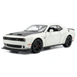 [TOY] 1:32 Dodge 2021 SRT Hellcat vit modellbil Die-Cast