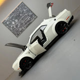 [TOY] 1:32 Dodge 2021 SRT Hellcat vit modellbil Die-Cast