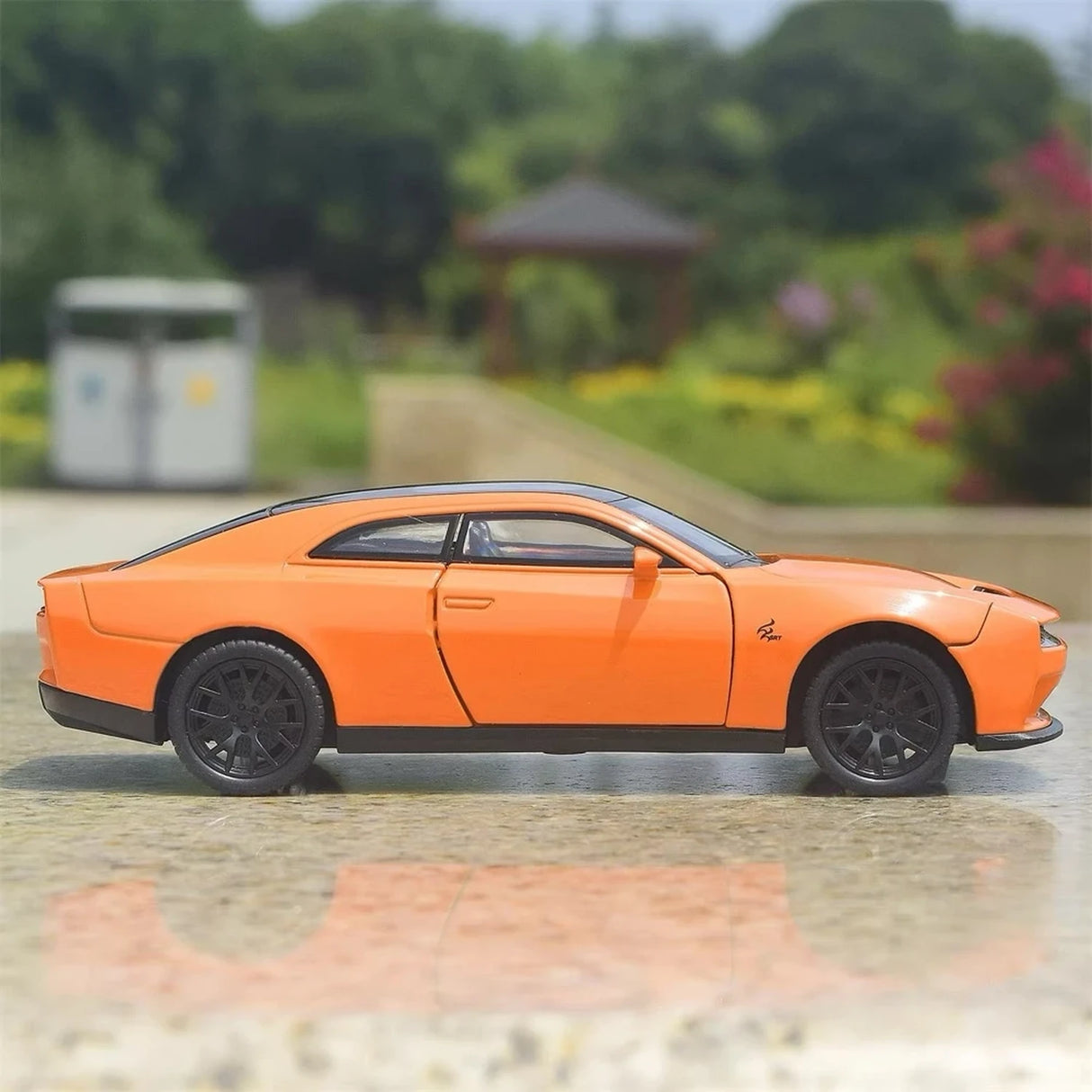 [TOY] 1:32 Dodge 2024 Charger Daytona SRT orange modellbil Die-Cast