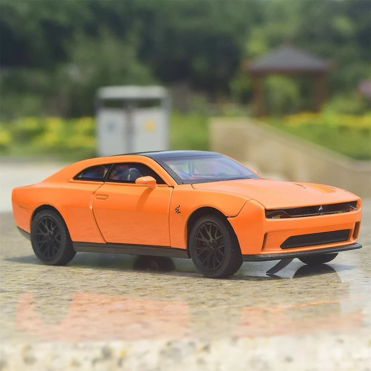 [TOY] 1:32 Dodge 2024 Charger Daytona SRT orange modellbil Die-Cast