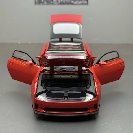 [TOY] 1:32 Dodge 2024 Charger Daytona SRT röd modellbil Die-Cast