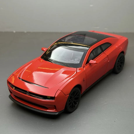 [TOY] 1:32 Dodge 2024 Charger Daytona SRT röd modellbil Die-Cast