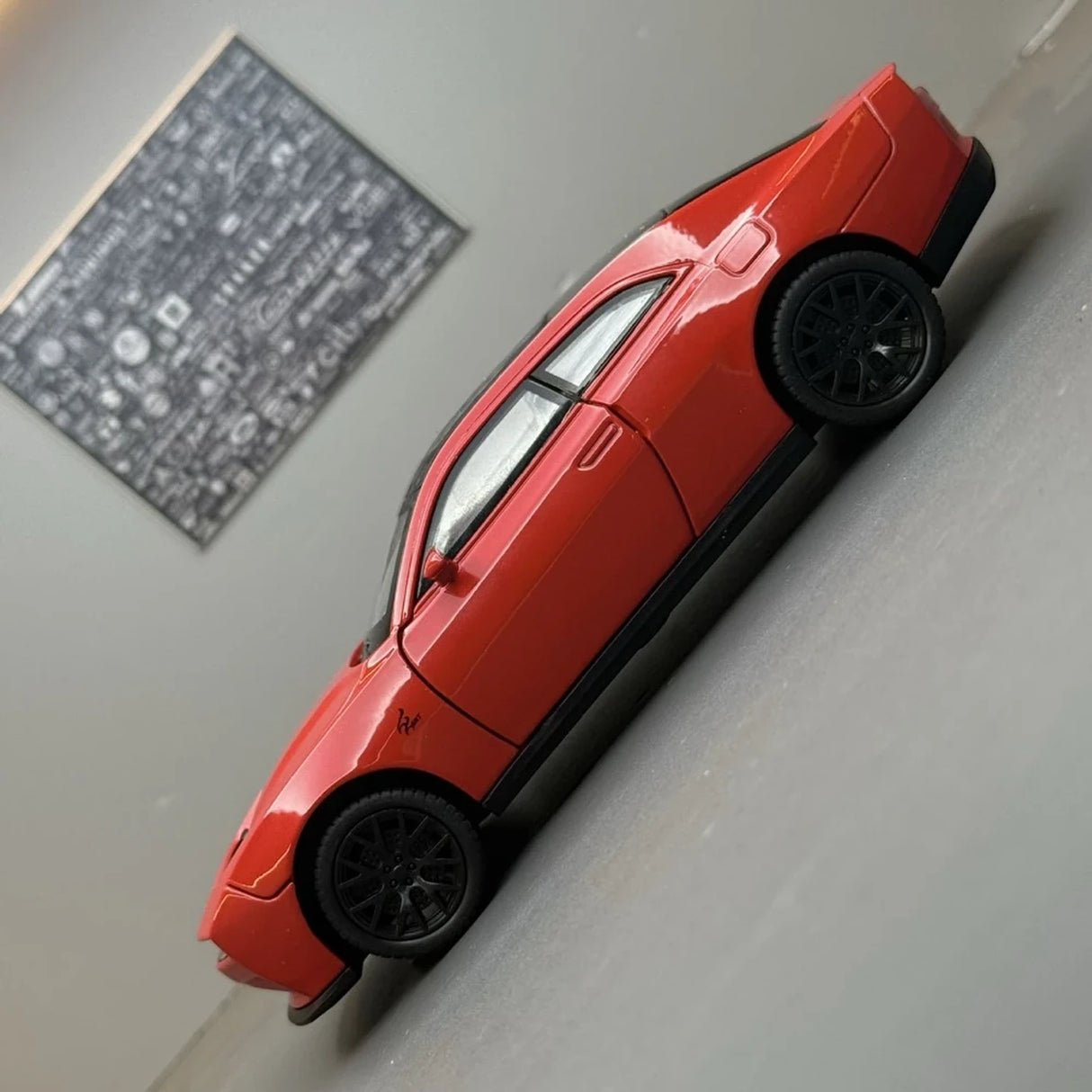 [TOY] 1:32 Dodge 2024 Charger Daytona SRT röd modellbil Die-Cast