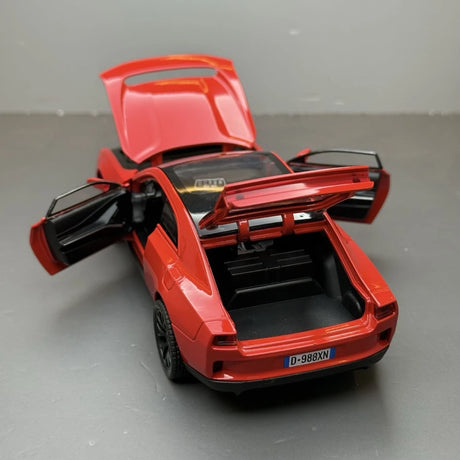 [TOY] 1:32 Dodge 2024 Charger Daytona SRT röd modellbil Die-Cast