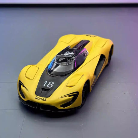 [TOY] 1:32 Dodge 2024 SRT Tomahawk Vision Gran Turismo gul modellbil Die-Cast