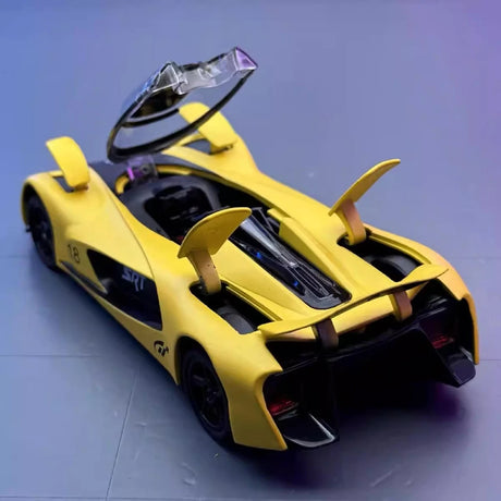 [TOY] 1:32 Dodge 2024 SRT Tomahawk Vision Gran Turismo gul modellbil Die-Cast