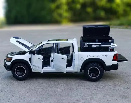 [TOY] 1:32 Dodge Hennessey 2021 Mammoth 1000 TRX White Model Car Die-Cast