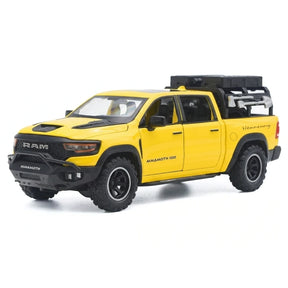 [TOY] 1:32 Dodge Hennessey 2021 Mammoth 1000 TRX Yellow Model Car Die-Cast
