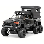 Dodge 2021 Hennessey Mammoth 6x6 TRX nero 1:32 – modellino auto in metallo pressofuso da esposizione