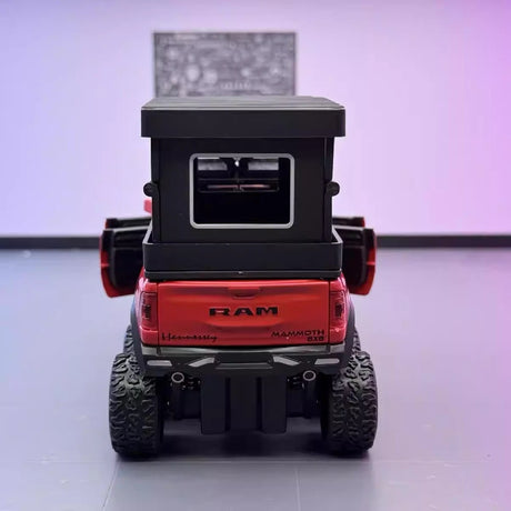 [TOY] 1:32 Dodge Hennessey 2021 Mammoth 6x6 TRX Red Model Car Die-Cast