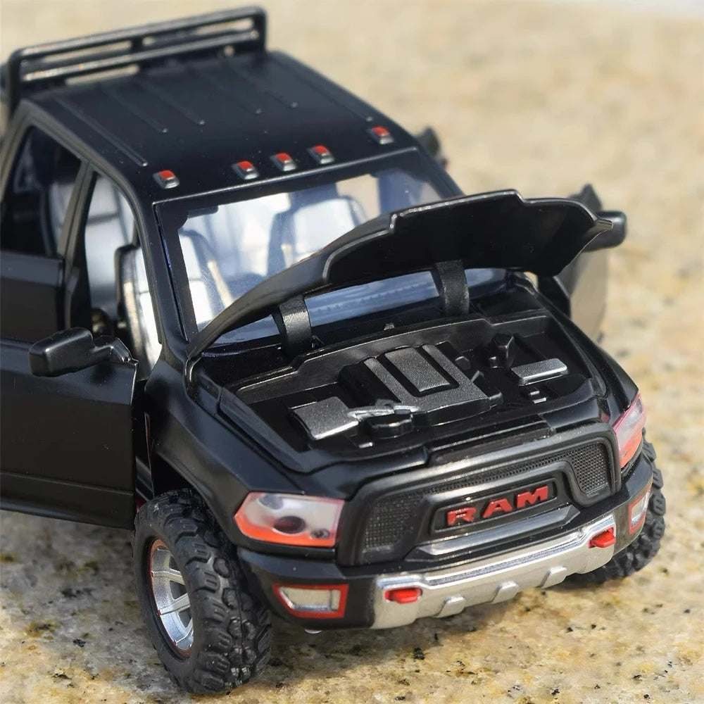 [TOY] 1:32 Dodge RAM 2023 TRX Black Model Car Die-Cast