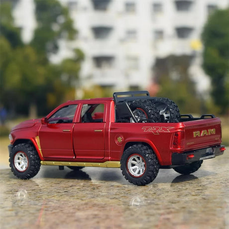 [TOY] 1:32 Dodge RAM 2023 TRX Red Model Car Die-Cast