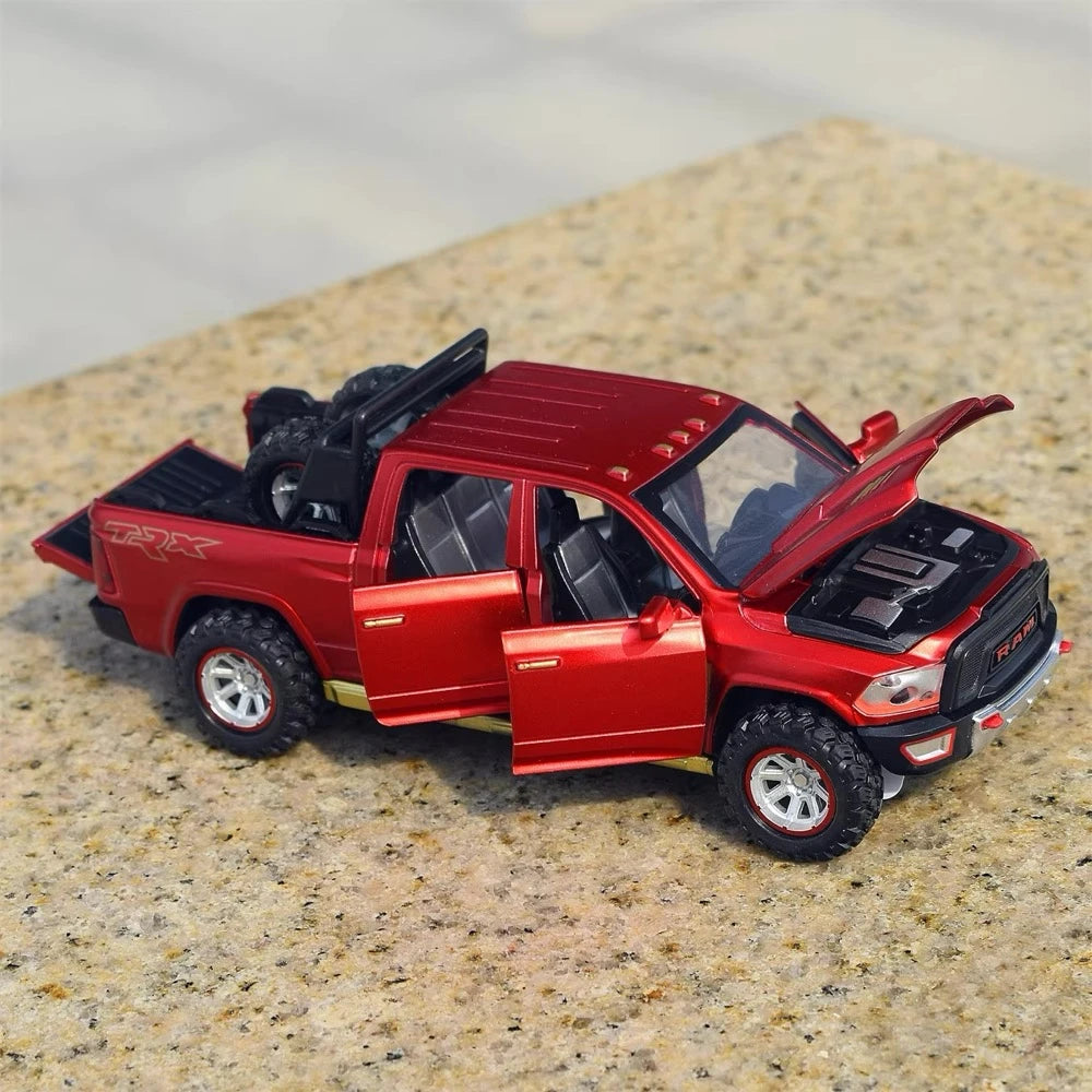 [TOY] 1:32 Dodge RAM 2023 TRX Red Model Car Die-Cast
