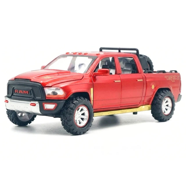 [TOY] 1:32 Dodge RAM 2023 TRX Red Model Car Die-Cast
