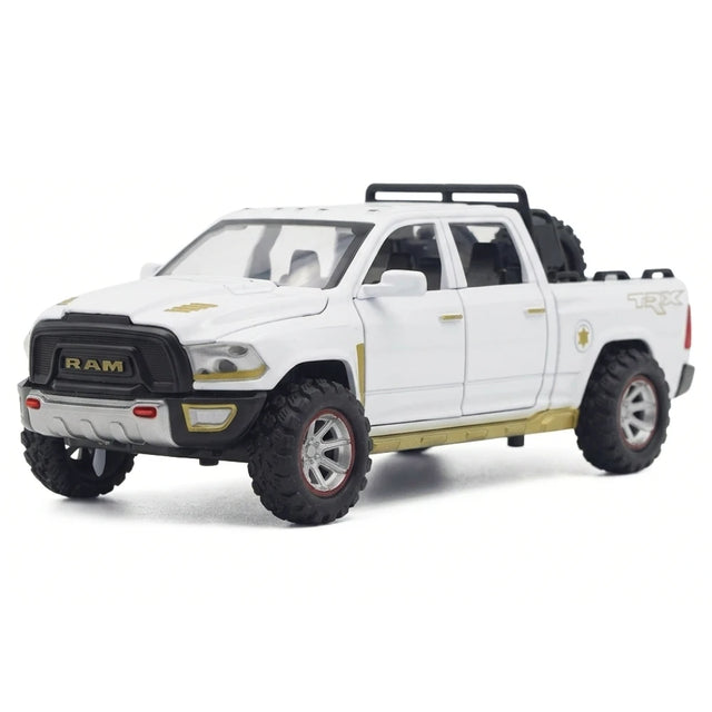 [TOY] 1:32 Dodge RAM 2023 TRX White Model Car Die-Cast