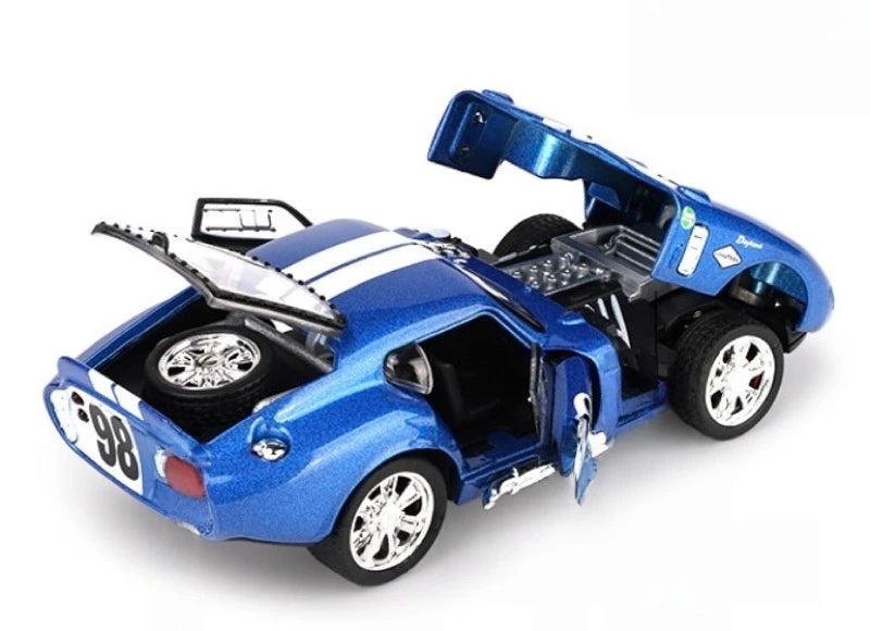 [TOY] 1:32 Ford 1965 Shelby Cobra Daytona Coupe Blue Model Car Die-Cast