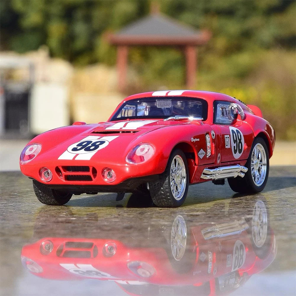 [TOY] 1:32 Ford 1965 Shelby Cobra Daytona Coupe Red Model Car Die-Cast