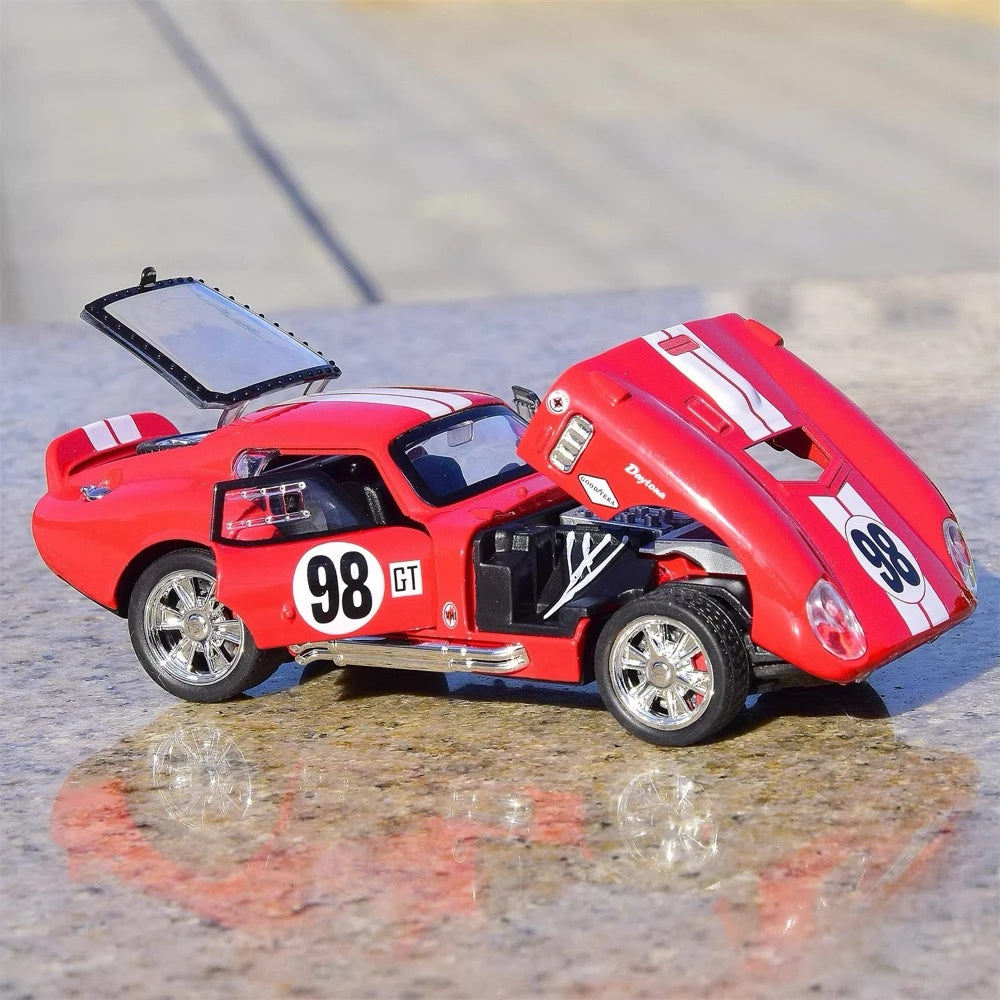 [TOY] 1:32 Ford 1965 Shelby Cobra Daytona Coupe Red Model Car Die-Cast