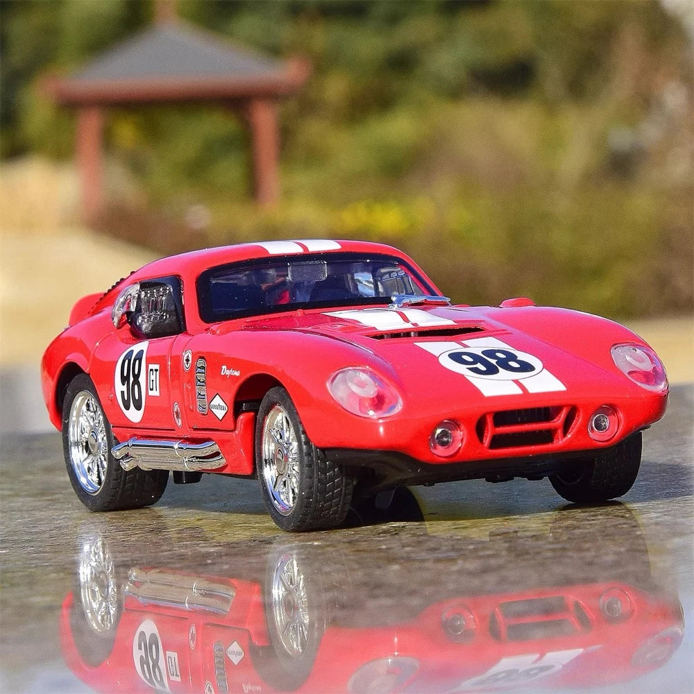 [TOY] 1:32 Ford 1965 Shelby Cobra Daytona Coupe rood modelauto Die-Cast