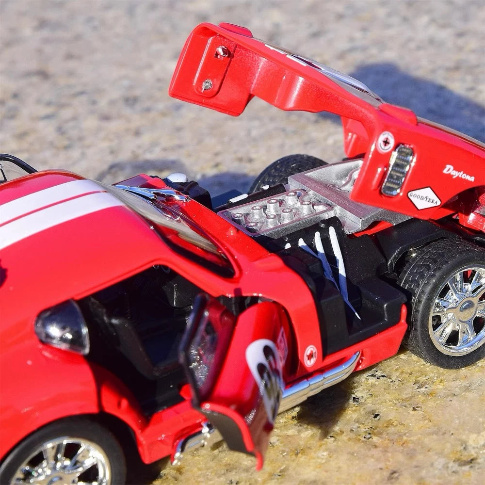 [TOY] 1:32 Ford 1965 Shelby Cobra Daytona Coupe Red Model Car Die-Cast