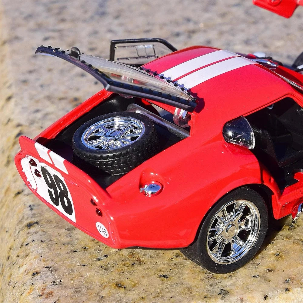 [TOY] 1:32 Ford 1965 Shelby Cobra Daytona Coupe rood modelauto Die-Cast