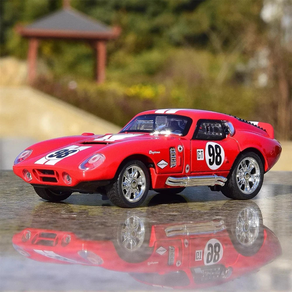 [TOY] 1:32 Ford 1965 Shelby Cobra Daytona Coupe Red Model Car Die-Cast