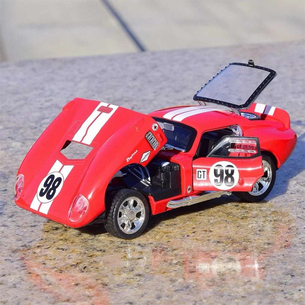 [TOY] 1:32 Ford 1965 Shelby Cobra Daytona Coupe Red Model Car Die-Cast