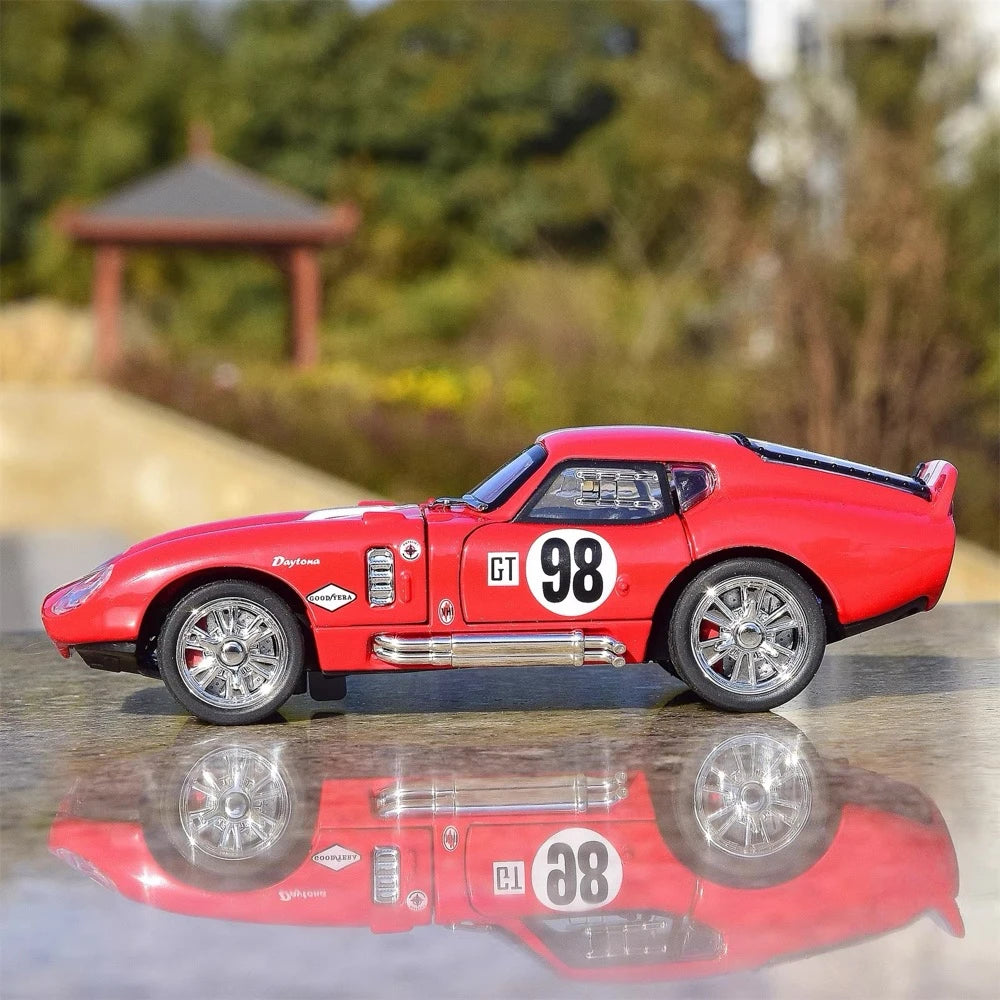 [TOY] 1:32 Ford 1965 Shelby Cobra Daytona Coupe Red Model Car Die-Cast
