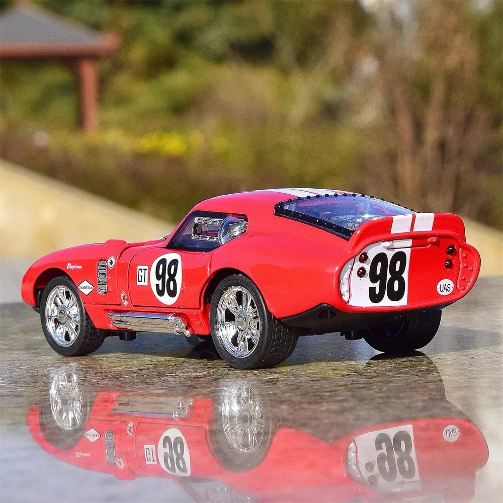 [TOY] 1:32 Ford 1965 Shelby Cobra Daytona Coupe Red Model Car Die-Cast