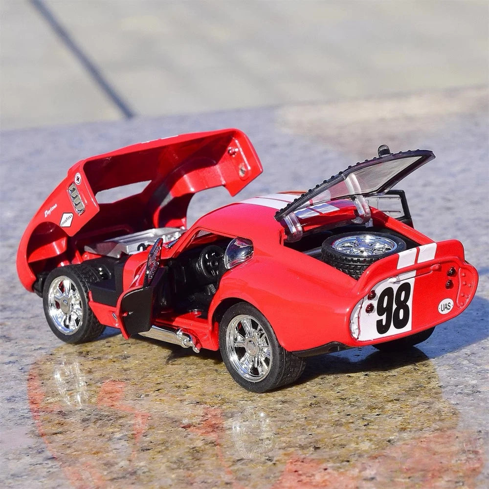 [TOY] 1:32 Ford 1965 Shelby Cobra Daytona Coupe Red Model Car Die-Cast