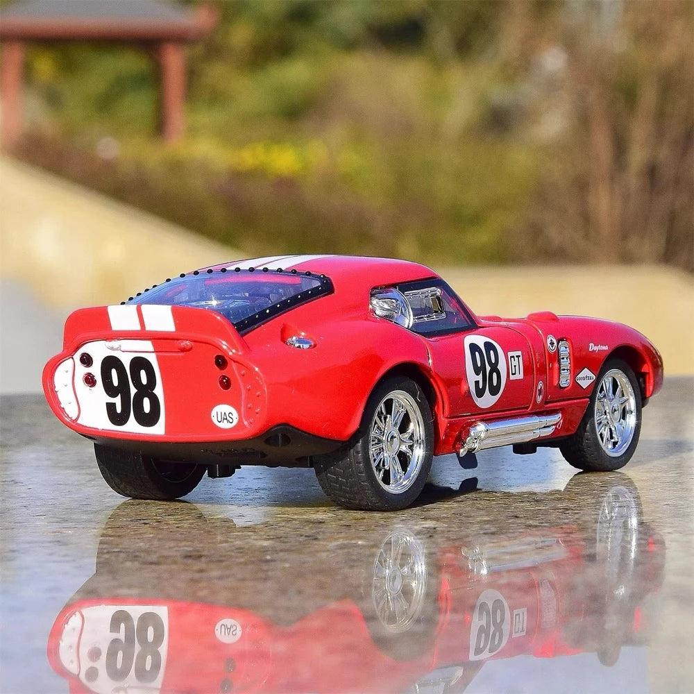 [TOY] 1:32 Ford 1965 Shelby Cobra Daytona Coupe Red Model Car Die-Cast