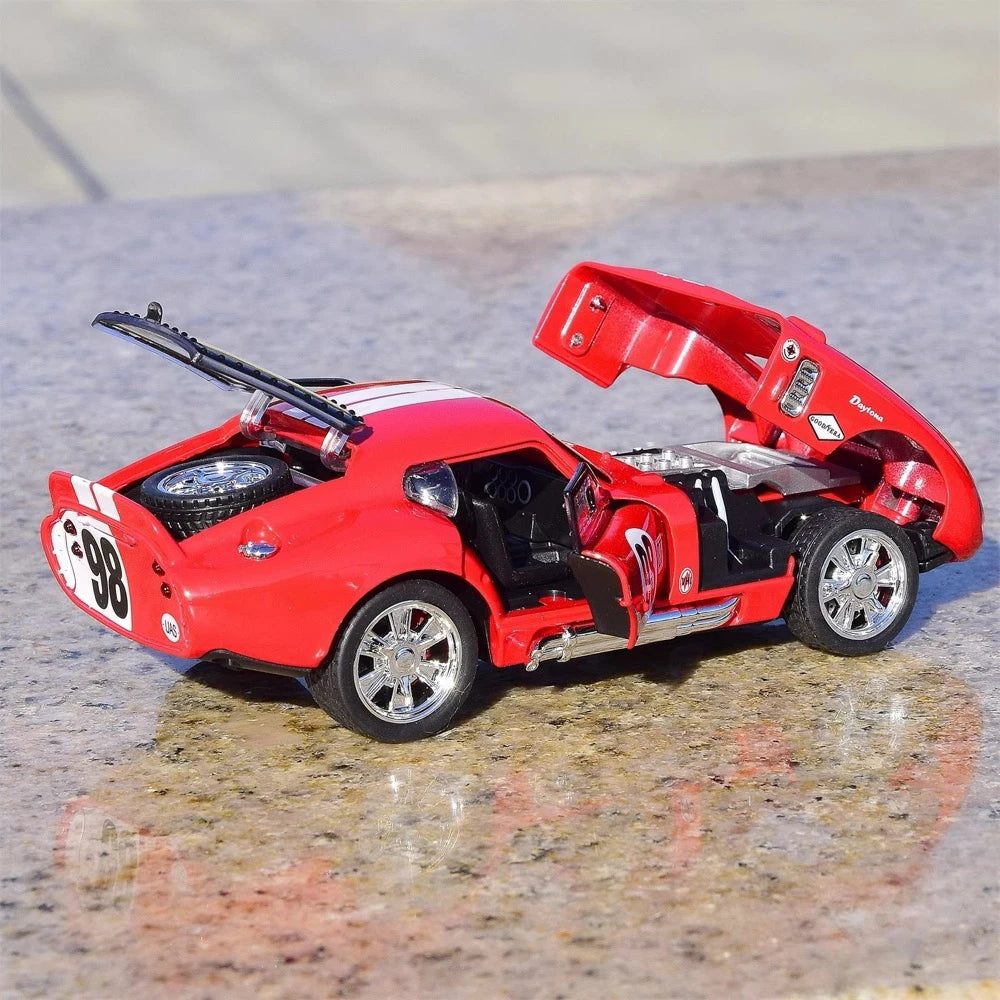 [TOY] 1:32 Ford 1965 Shelby Cobra Daytona Coupe Red Model Car Die-Cast