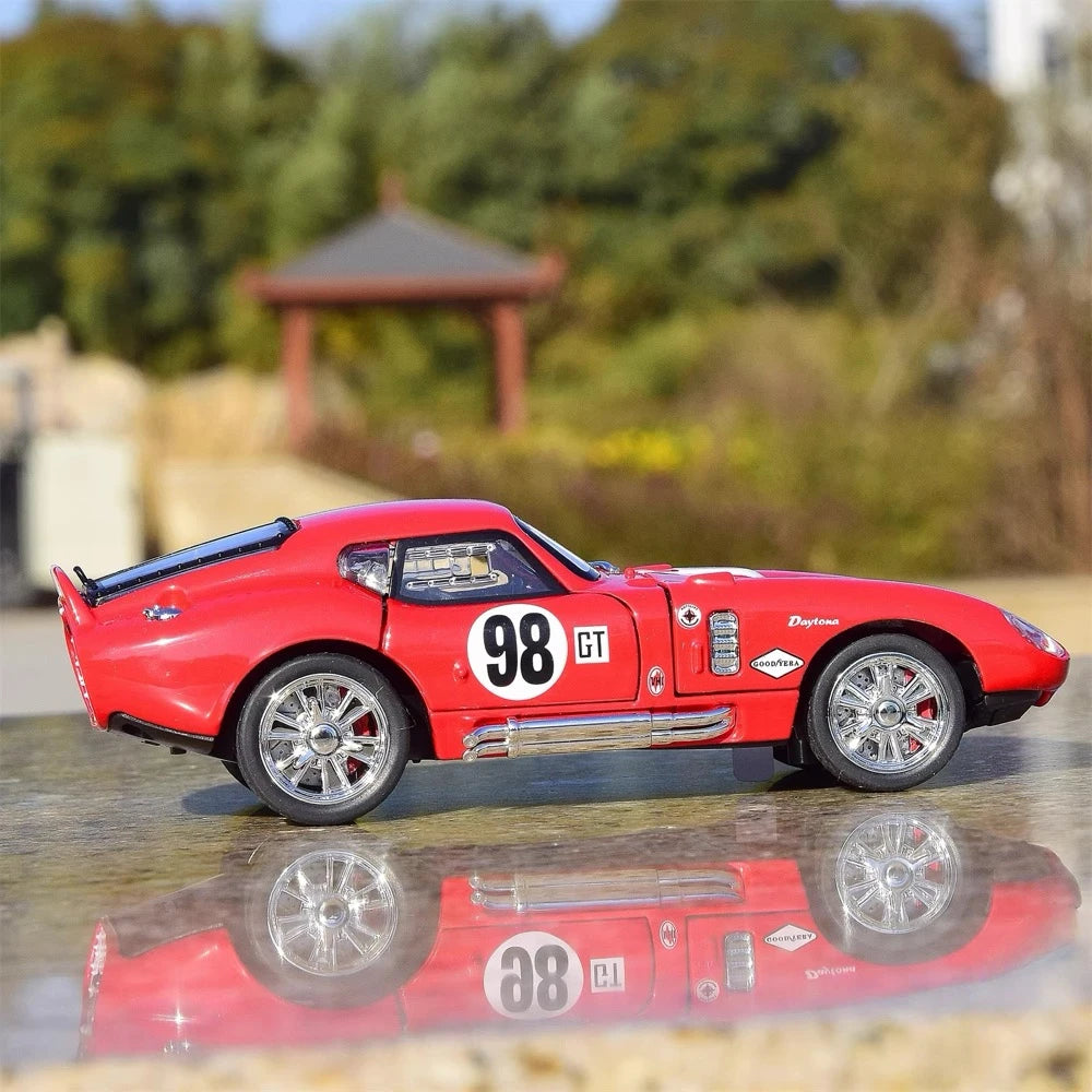 [TOY] 1:32 Ford 1965 Shelby Cobra Daytona Coupe Red Model Car Die-Cast