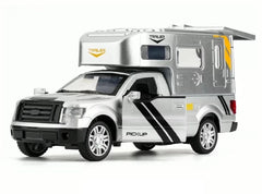 [TOY] 1:32 Ford 2009 F-150 RV Silver Model Car Die-Cast